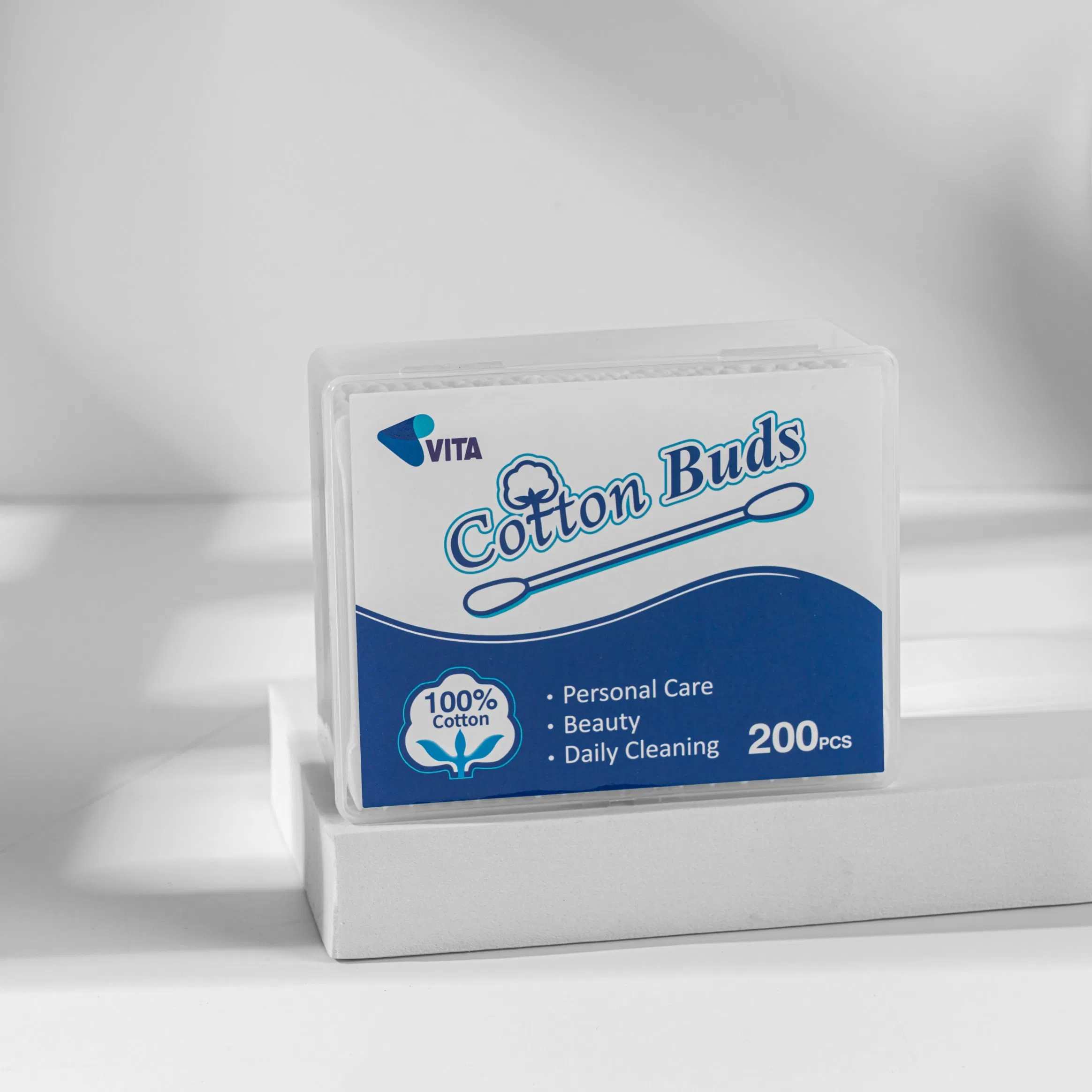 Premium 200 Cotton Buds for Makeup and Beauty Care