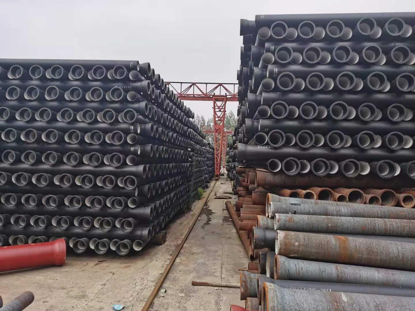 Diameter 100mm 700mm Ductile Iron Pipe Flange 8 Inch Cast Iron Pipes and Fittings