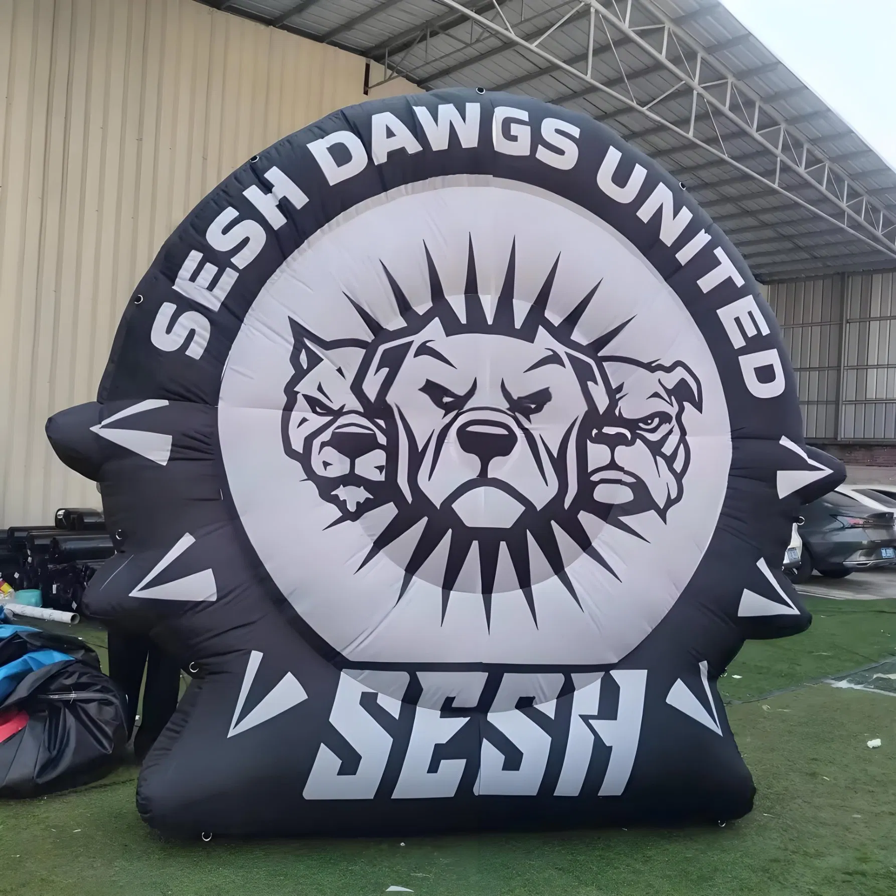 Boyi Custom Logo Outdoor Advertising Inflatable Letters Signs Blow up Billboard for Decoration