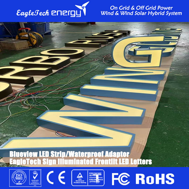 LED Acrylic Front Lit Letters for LED Sign LED Lighting Letters with LED Channel Letter for Party