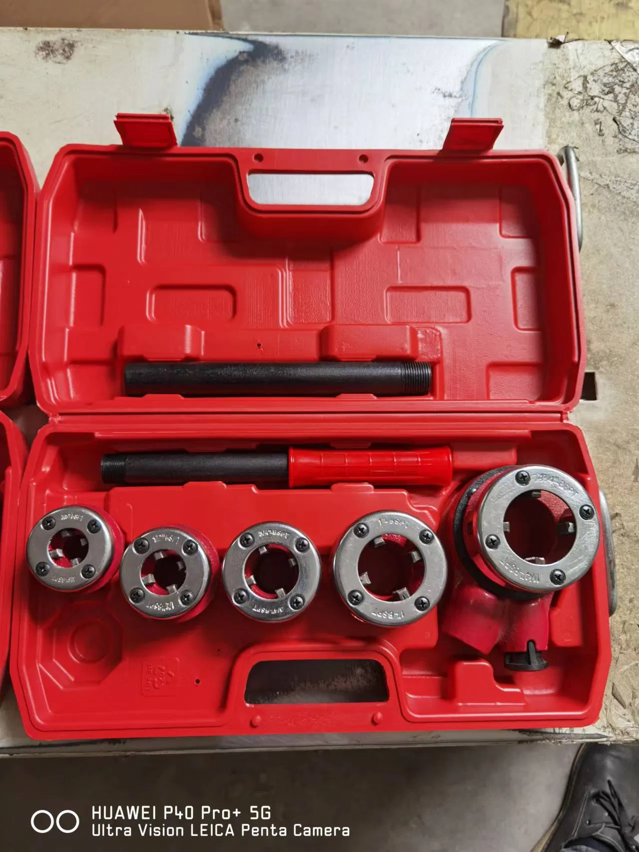 Ratchet Die Stock Manual Pipe Threading Tools 62 Type 5 Head BSPT