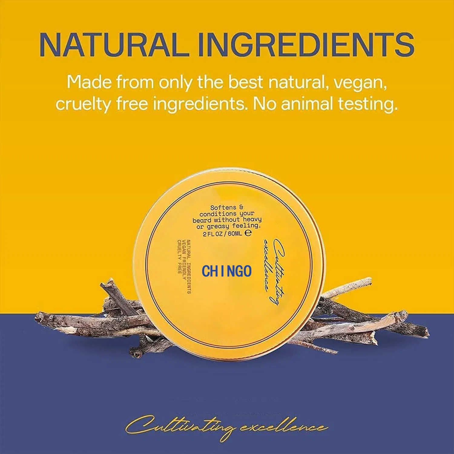 Budget Beard Balm Ensures Long-Lasting Fullness Fills Patchy Areas Gently