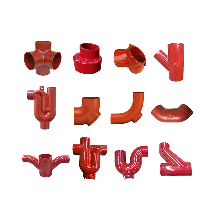 Чугунный фитинг 88° для канализации EN877