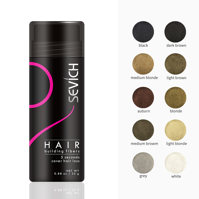Thickening Keratin Hair Building Fibers Fibre Spray Powder for Thinning Hair