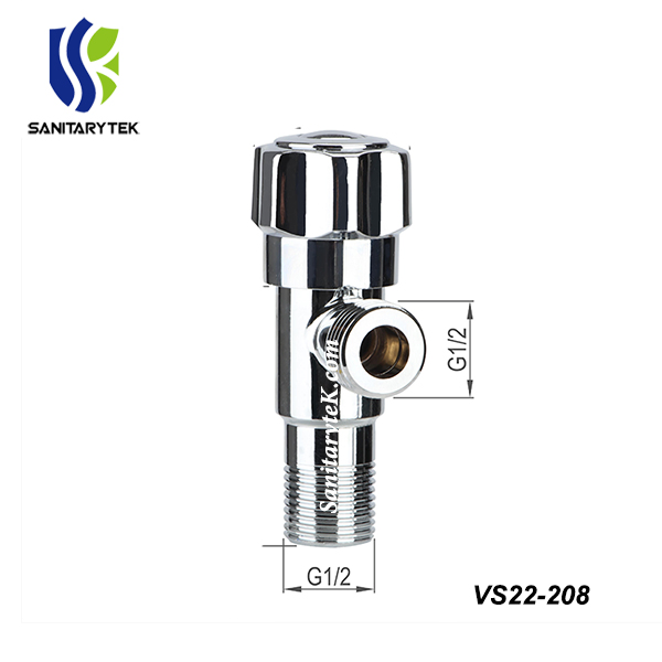 Stainless Steel Chrome Angle Valve for Bathroom