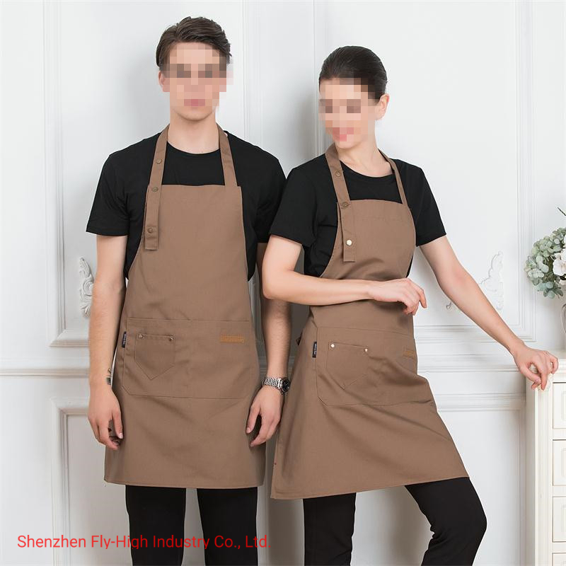 Custom Men and Women High Quality Shoulder Girdle Adjustable Waiter Apron