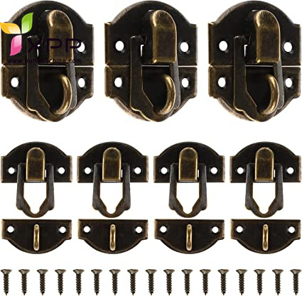 Round Box Lock Mady by Iron for Wooden Box