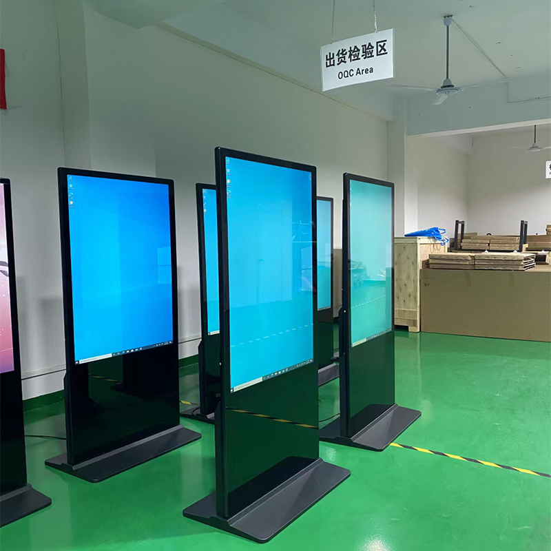 55-Inch Indoor Touch Screen Display LCD Digital Signage Kiosk Player Billboard