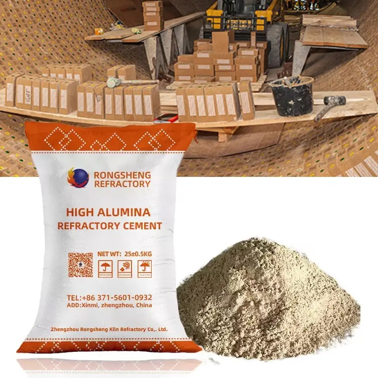 Огнеупорный цемент CA50-CA80 алюминатный