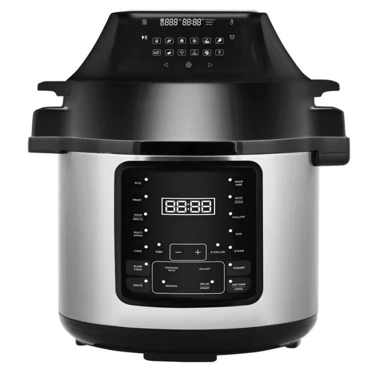 Aluminum Double-Side Non-Stick Coating Pressure Cooker