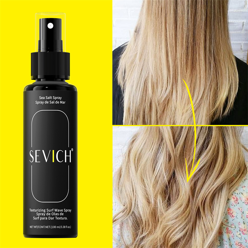 Sea Salt Spray Factory Private Label Custom Men Hair Fluffy Beach Wave Sea Salt Spray