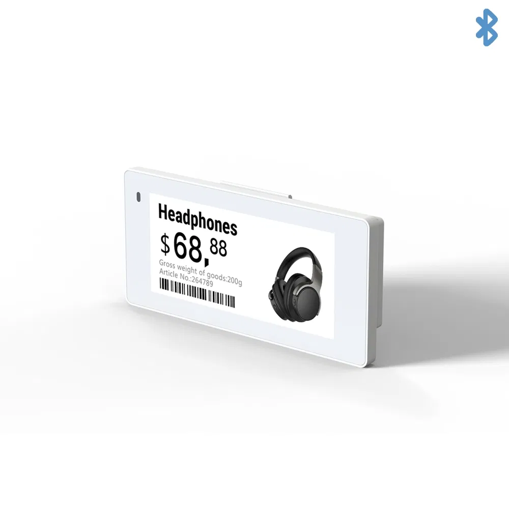 Durable ABS 2.9 Inch Electronic Price Tag for Supermarket Use Tag