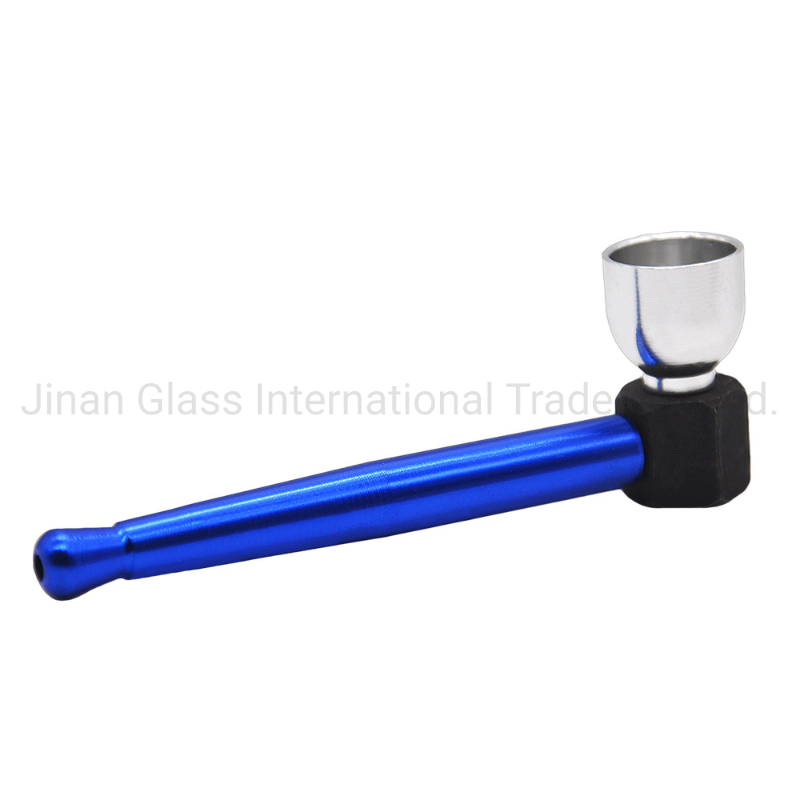 Portable Scale Shaped Metal Tobacco Pipe Filter Smoking Pipe Mini Cigarette Stainless Steel Smoke Pipes