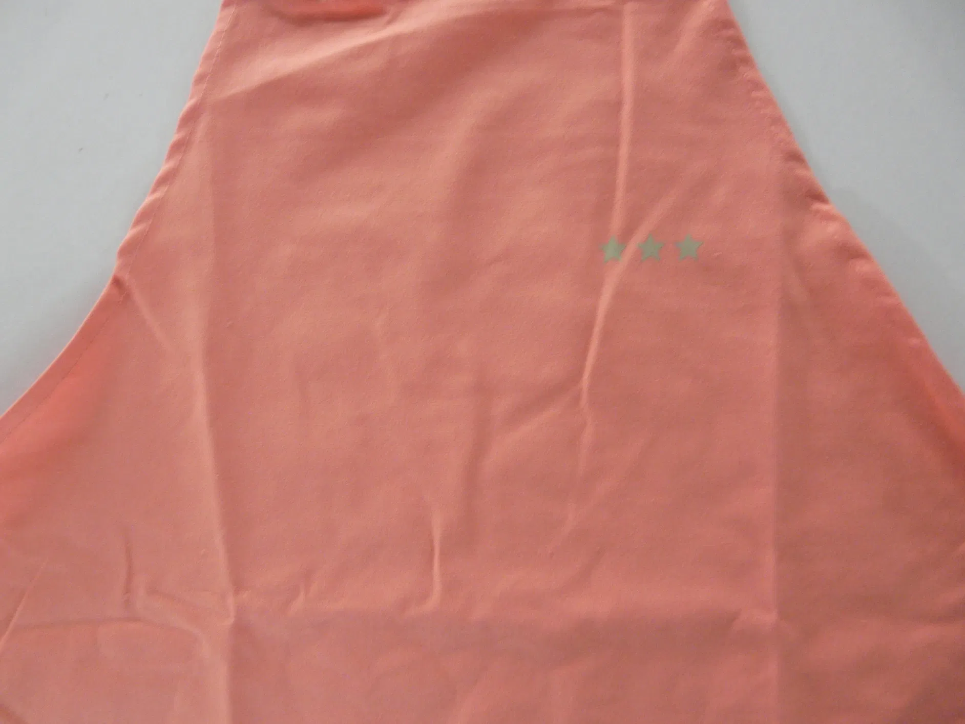 100% Cotton French Pink Bib Waist Apron