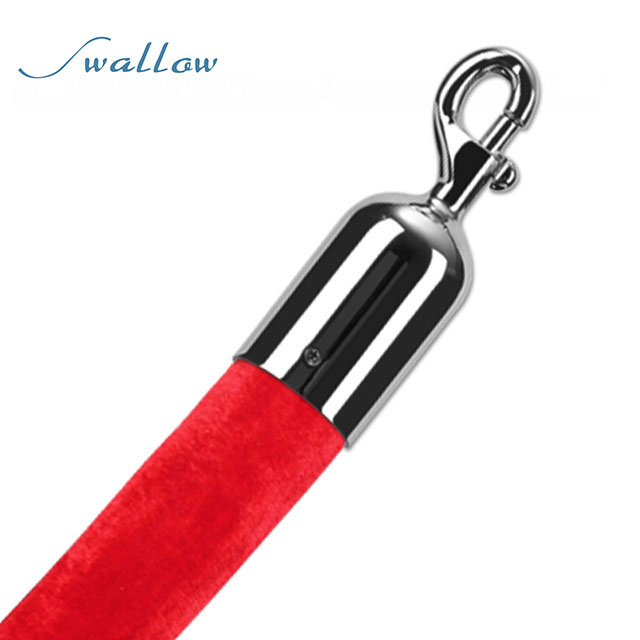 China Velvet Rope for Crowd Control Stanchion