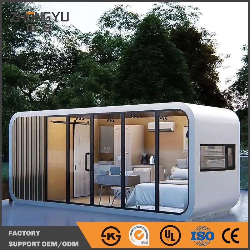 High Quality Aesthetic Luxury Prefab Container Prefabricated House with Beautiful Finish for Visual Appeal