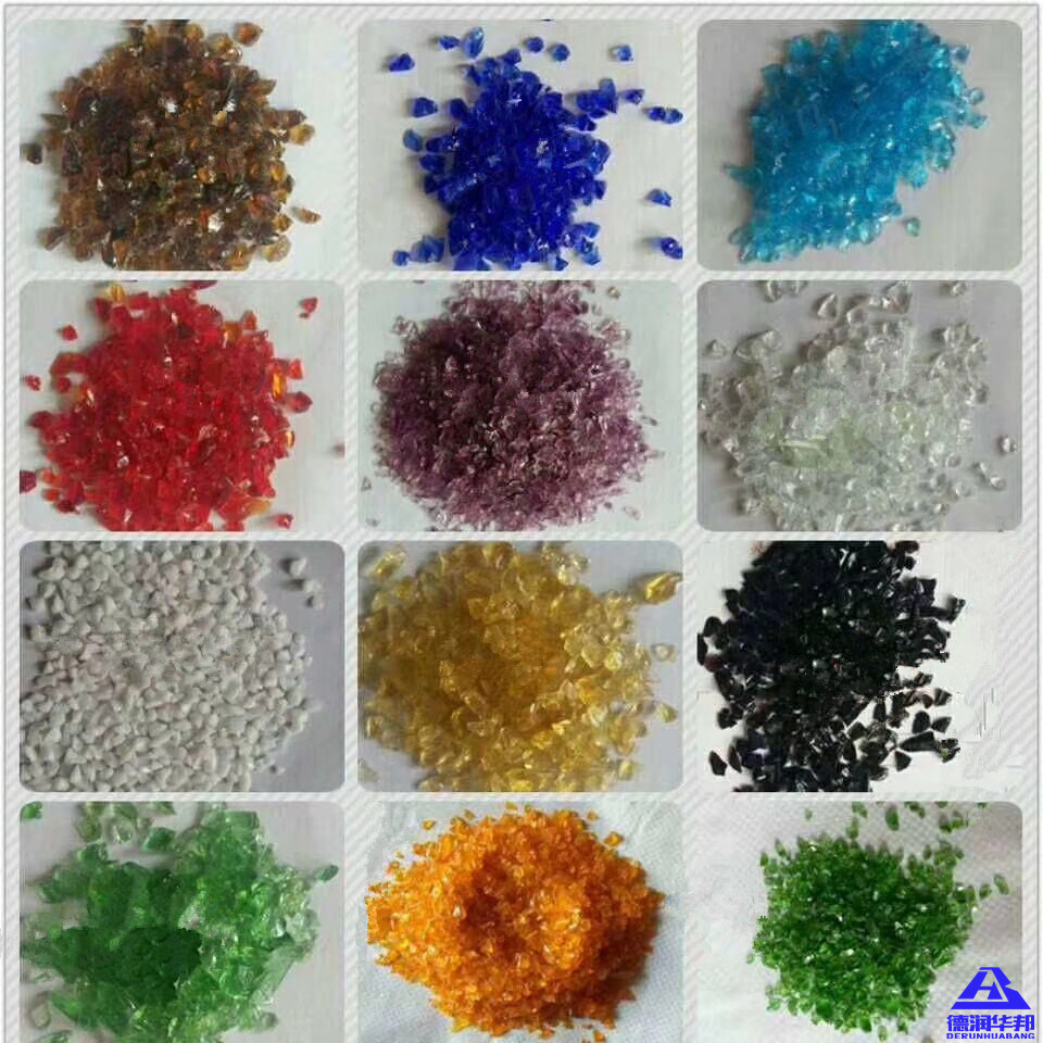Polished Landscape Glass Stone for Wall Decoration Shop and Studio Decoration Fish Tank Decoration