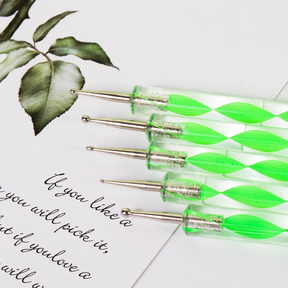 1PC Wax Dotting Pen Two-Ended Nail Art Dotting Tools