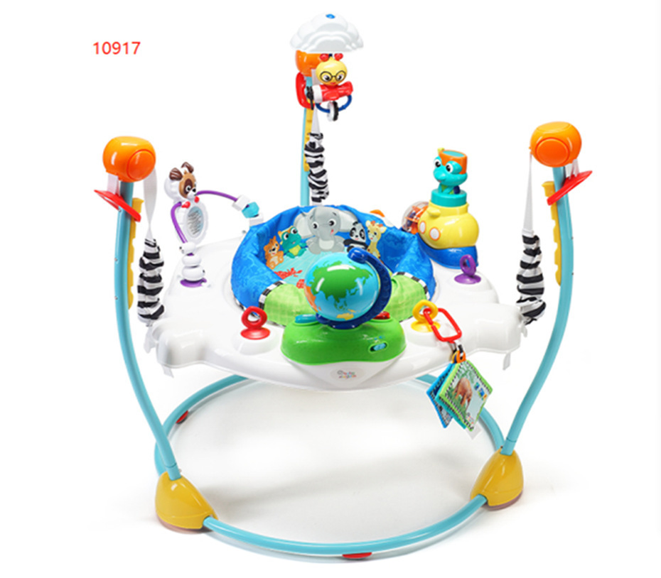 Hot Selling New Baby Bouncing Fitness Frame Musical Toys Play Table Walker