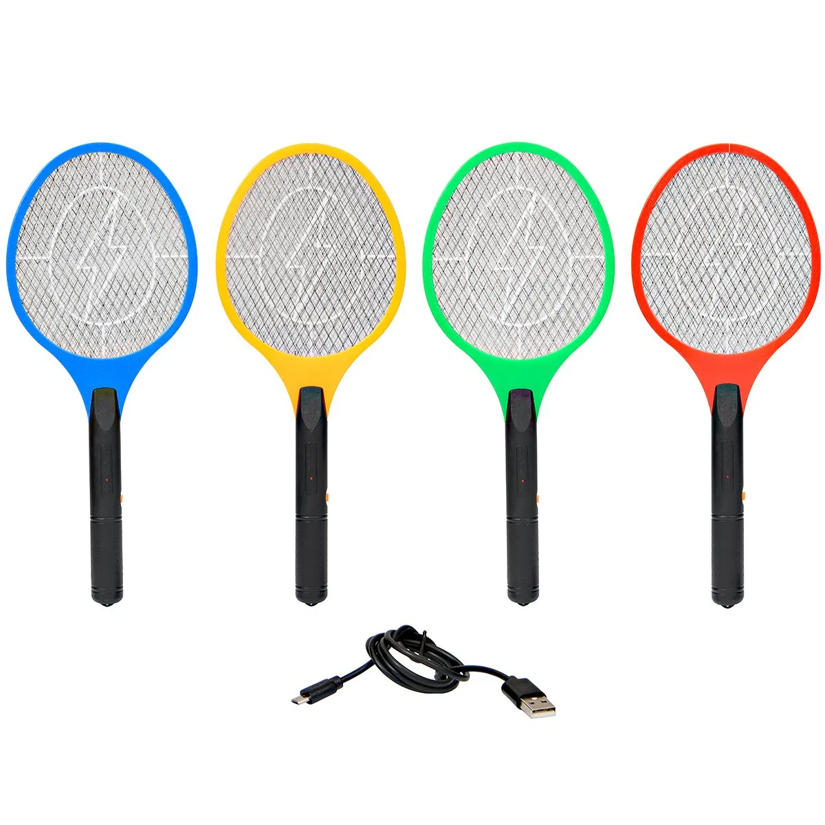 3 Layer Iron Net Lightning Mesh Core Electric Mosquito Swatter