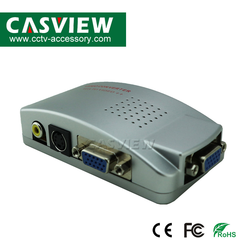 Конвертер VGA в TV AV, адаптер сигнала для ПК