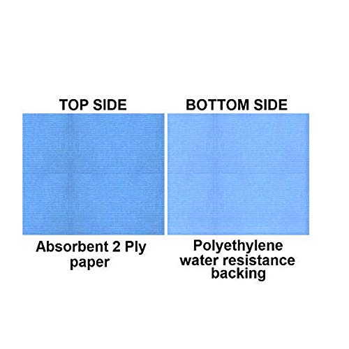 Dental Material Factory High Quality Waterproof 13"X18" Tattoo Disposable Dental Bibs
