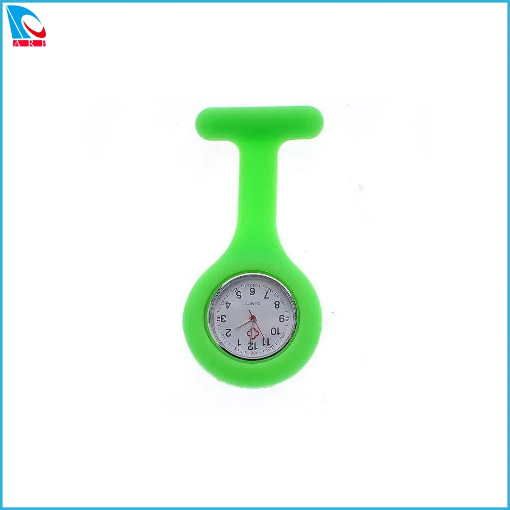 China Manufacturer Cheap Silicone Nurse Watch with Ce