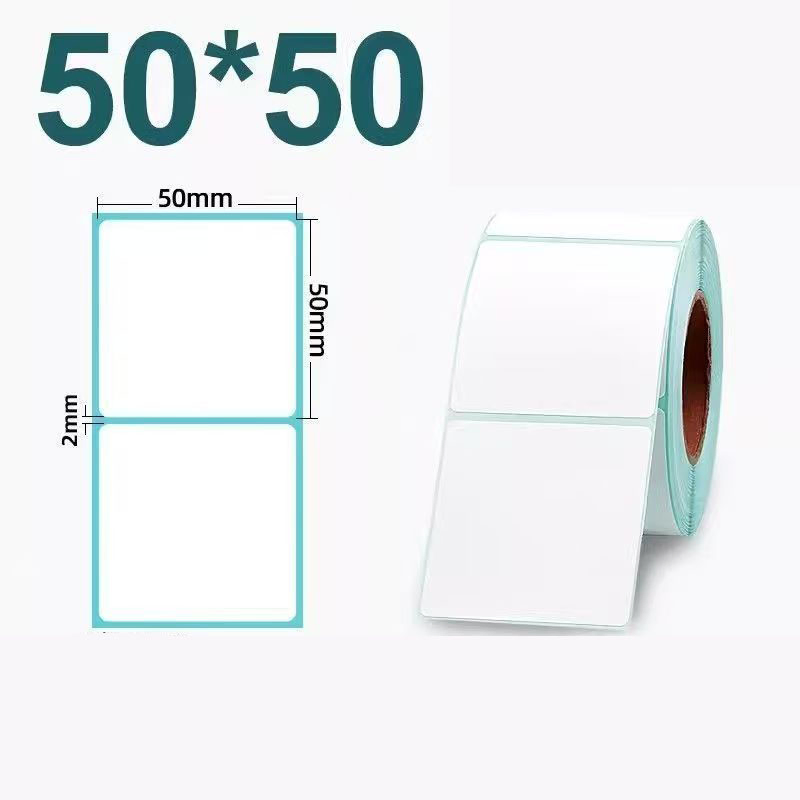 High Quality White Three-Proof Thermal Self-Adhesive Label Paper Roll for Supermarket Labels