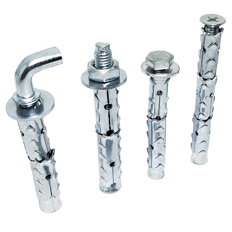 Анкерный болт распорный для бетона с круглой головкой