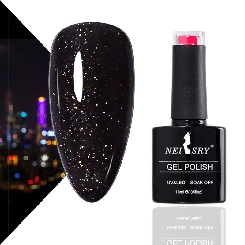 Neissry Color Gel Hema Free Pearl Gel Polish UV/LED Color Gel Polish for Free Design & Variety of Bottle Choice