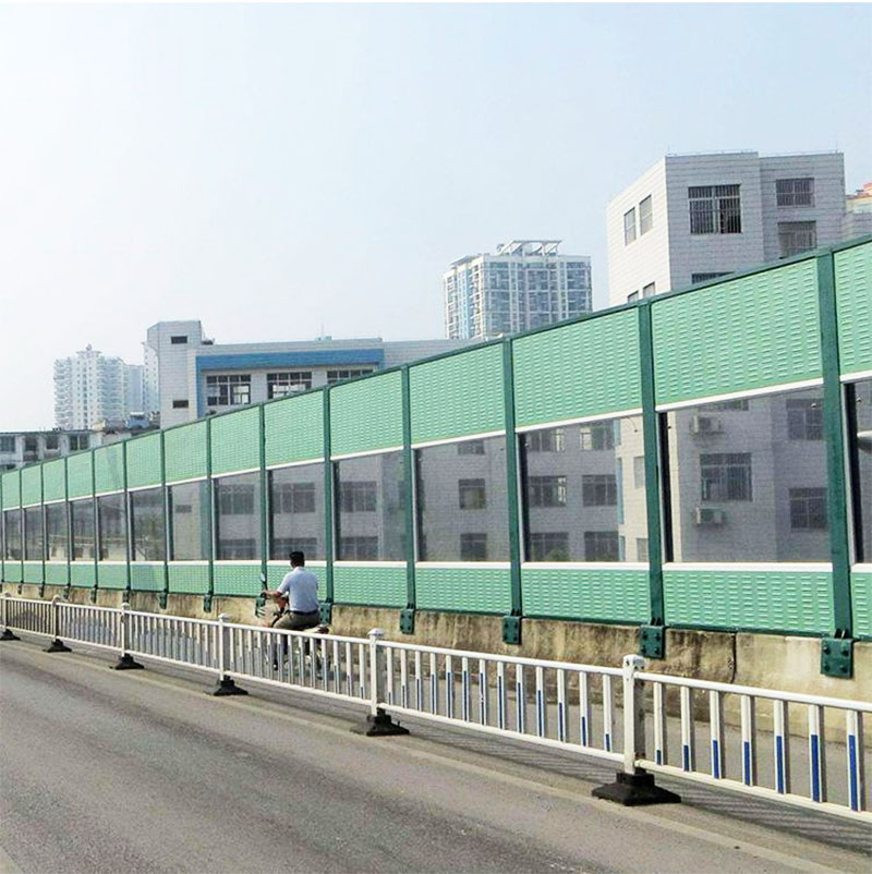 PVC Mesh Coated Soundproof Sound Barrier Fence