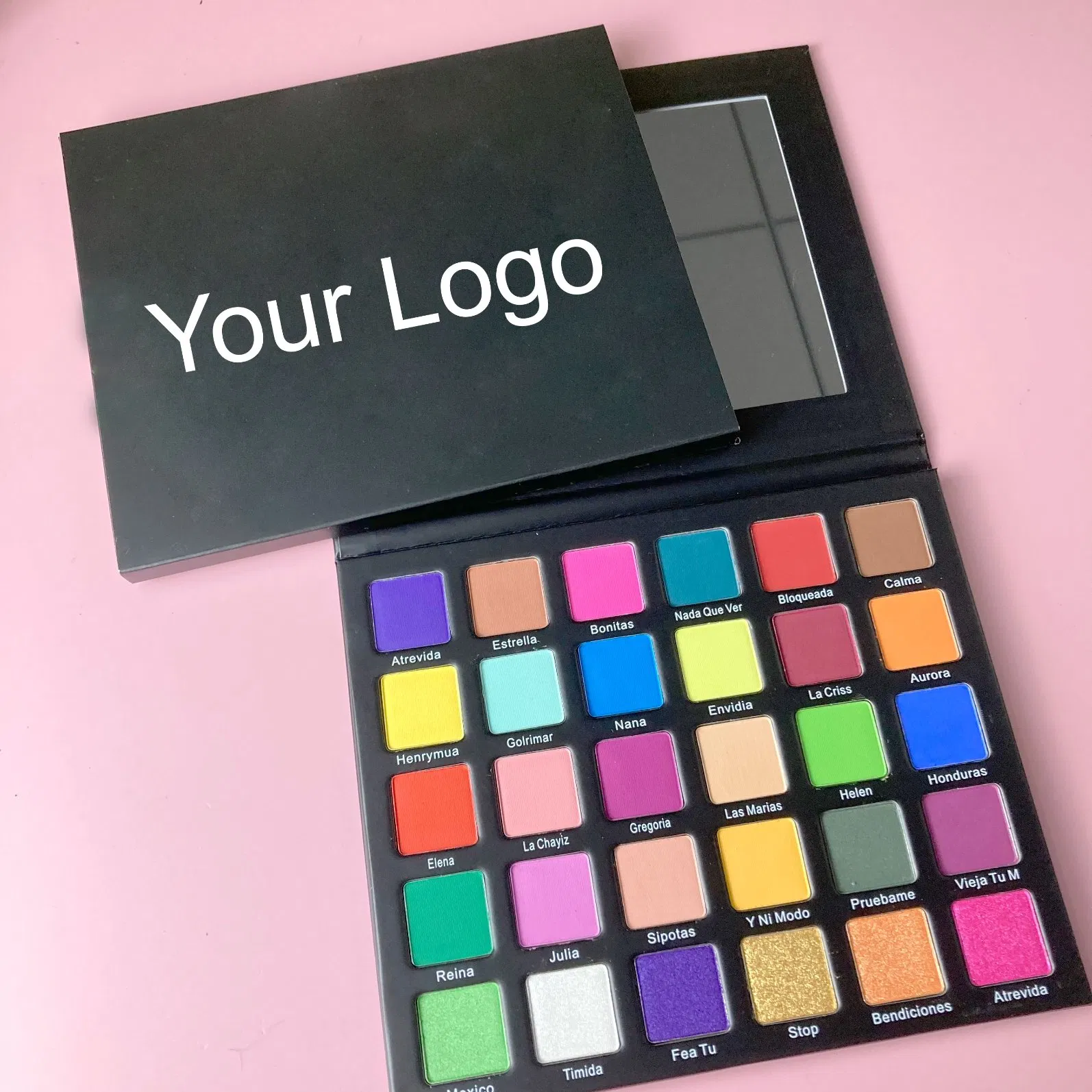 Eye Shadow Palette DIY Square Waterproof Eye Makeup 30 Colors Eyeshadow