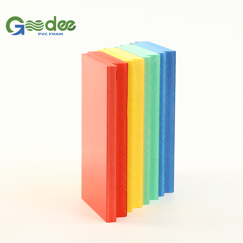 Customized Colored PVC Foam Board Pink 12mm PVC Foam Board for Kitchen Cabinet