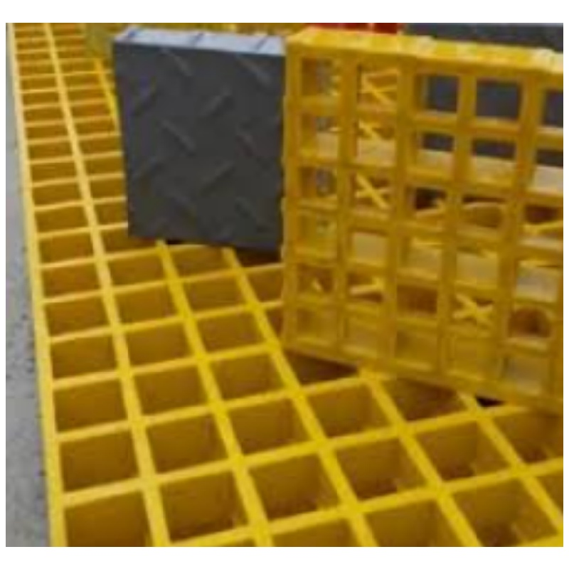 Composite FRP Fiberglass Heavy Load GRP/FRP Grating with Smooth Surface