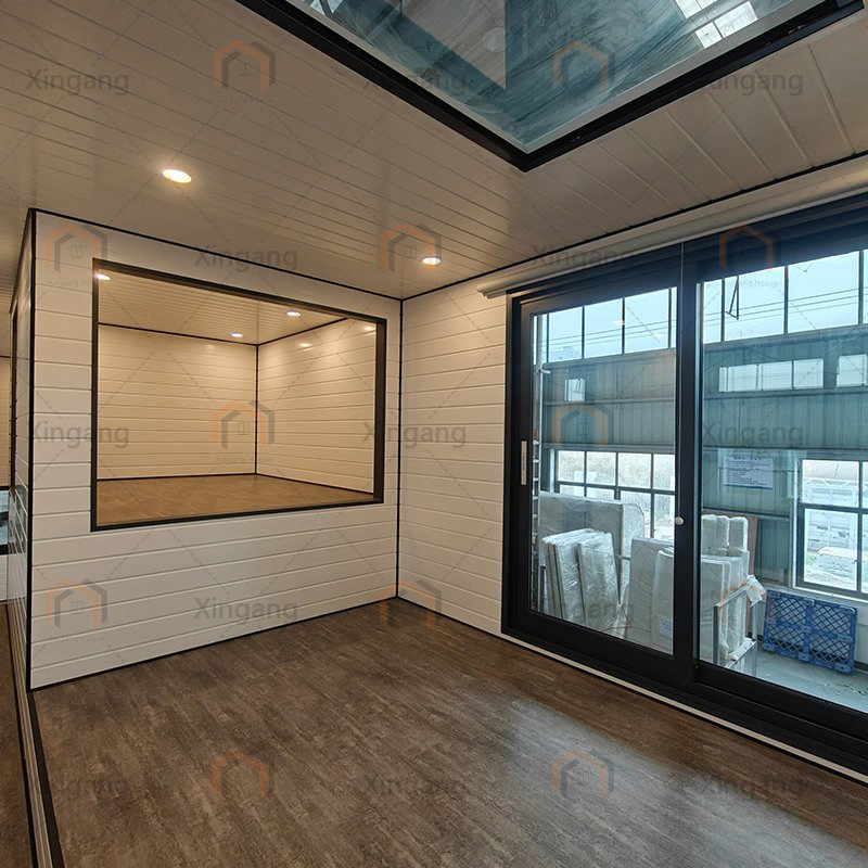 Customizable Galvanized Steel Frame Light Steel Trailer House Modular Prefabricated House