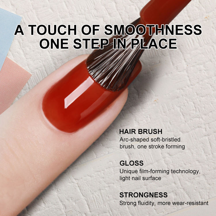 Wholesale 3 in 1 Bright Colors One Step UV Nail Gel Polish