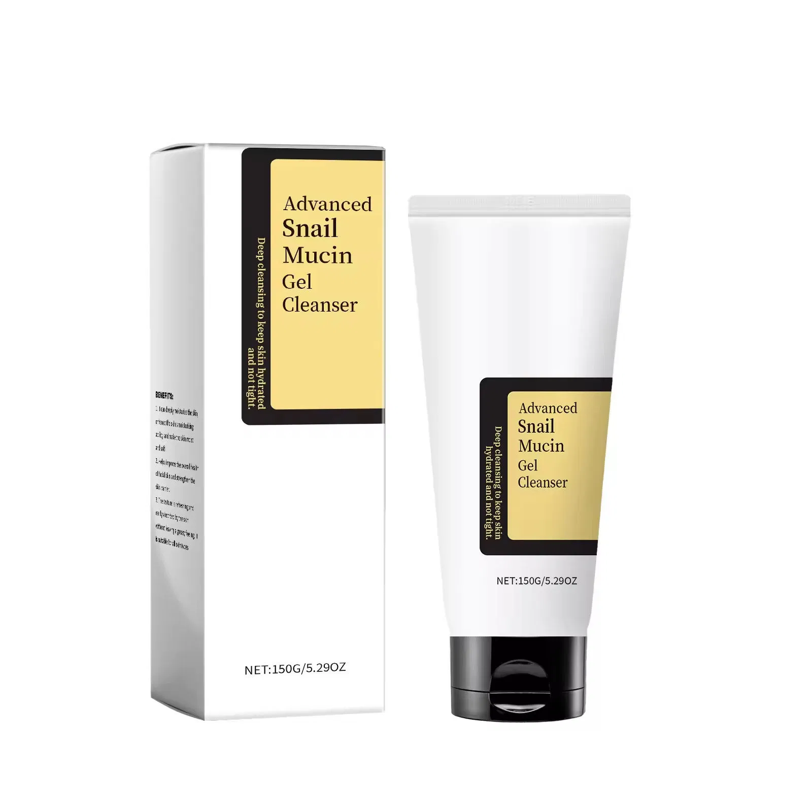 Korean Advanced Snail Mucin Deep Cleansing Gel