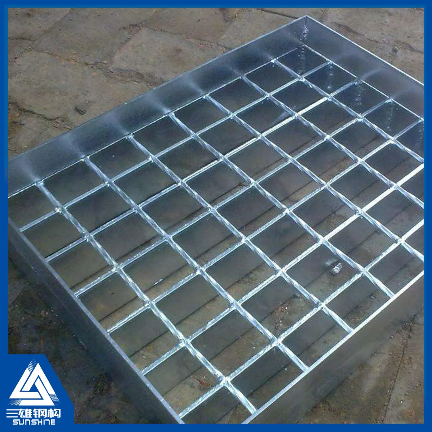 Premium Hot DIP Galvanized Heavy Duty Steel Grating for Industrial Use