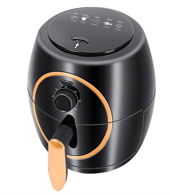 2.5 L Oil Free Deep Fryer Manual Time and Temperature Control Deep Fryer