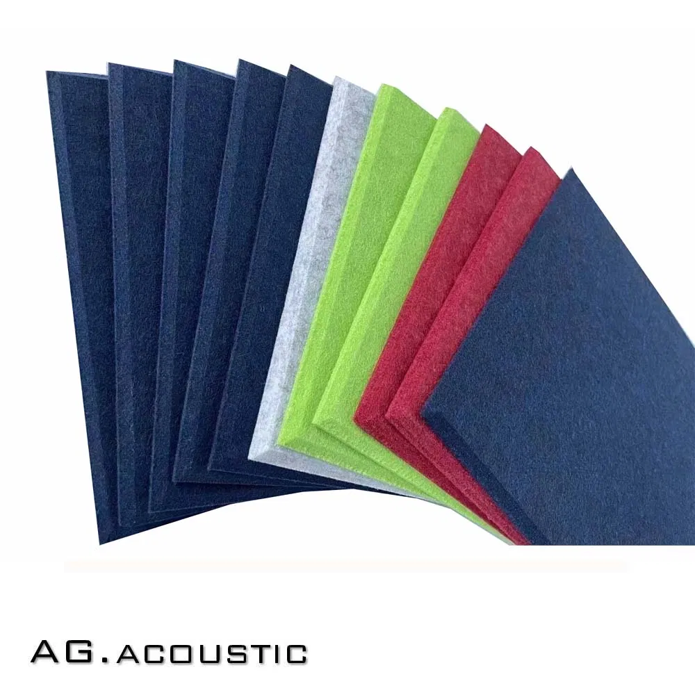 AG. Acoustic Building Material Decorative Board Polyester Fiber Soundproof Wall Panels
