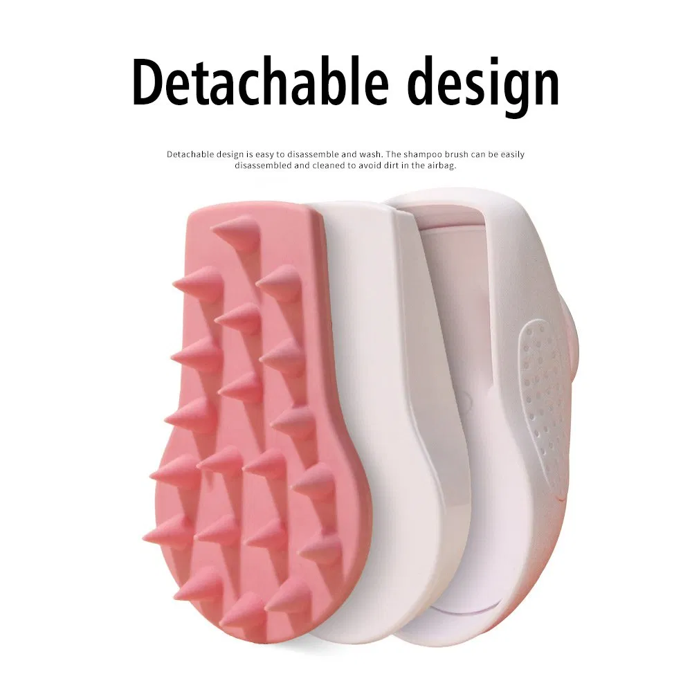 Scalp Massage Shampoo Brush with Soft Flexible Silicone Bristles Hair Brush