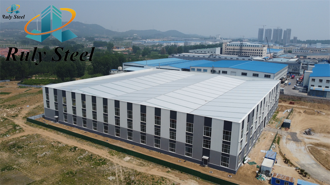 Prefab Steel Structure Cold Storage H Beam Columns Frame Construction Materials Metal Workshop