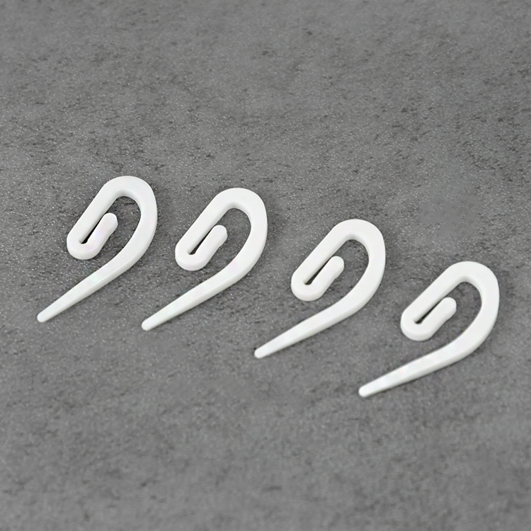 High Quality 1.2cm Window Curtain Plastic Curtain Hooks