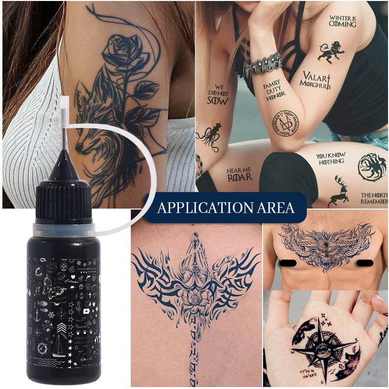 Beginners Fuxing Waterproof Anti-Sweat Non-Toxic Professional Convenient Quick Tattoo Ink