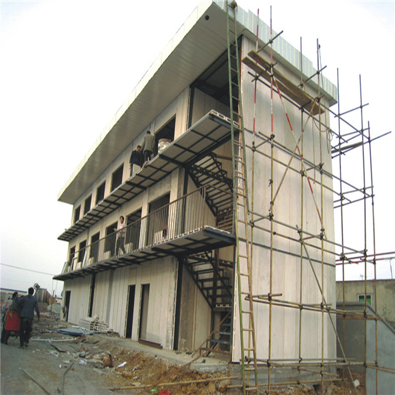 Steel Structure Framed Commercial Office Building Structural Steel Truss Prefab Construction with Drawing