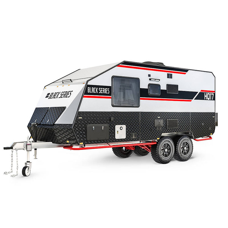 2024 off-Road Mobile Caravan RV Camper Trailer Hard Top RV Travel Trailer for Sale High Quality