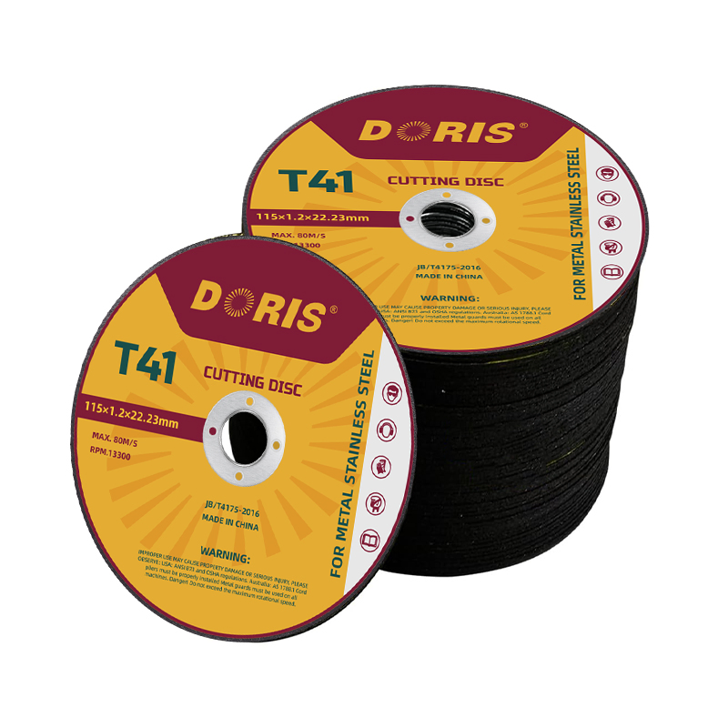 High 1-16 Inch Stainless Steel Cutting Disc T41 Cut Wheel Abrasive Tools for Metal Cutting OEM Customizable