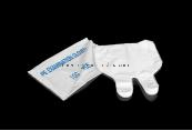 Disposable PE Poly Gloves Transparent Handbag