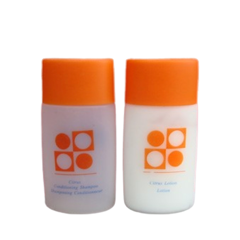 Premium Shampoo in Elegant Bottle with Hotel Amenities for Guest Room