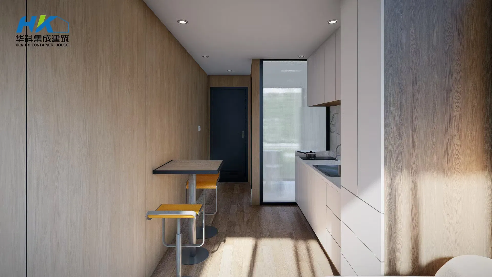 20FT Mini Small Micro-Modular Homes Mobile Steel Modular Prefab Prefabricated Tiny House Home